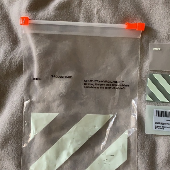 Off-White Black Industrial Long Logo Webbing Belt - Picture 7 of 10